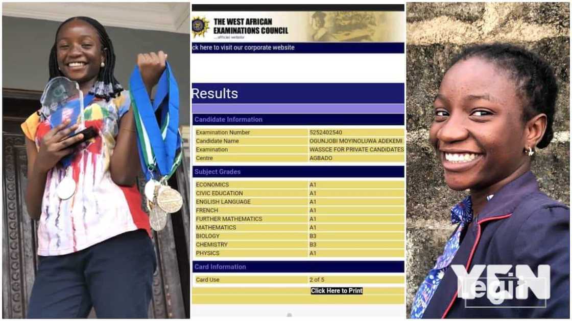 2022 WAEC results/smart student in Nigeria.