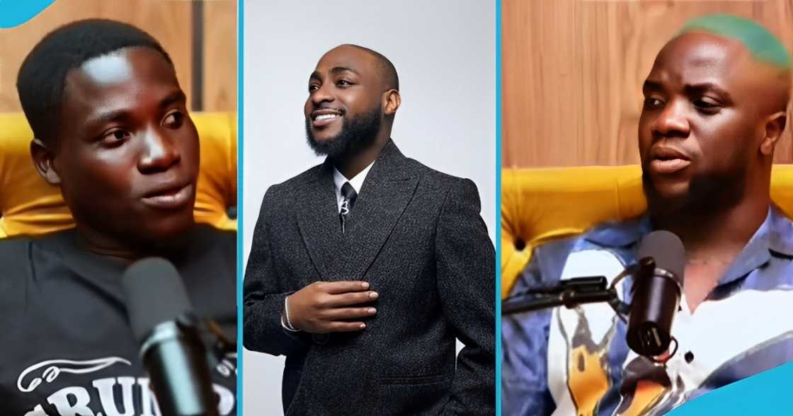 Ghanaian TikTok sentence, Ananzo, Nigerian singer, Afrobeat star, Davido. Ghanaian TikTok sentence, Ananzo, Nigerian singer, Afrobeat star, Davido.