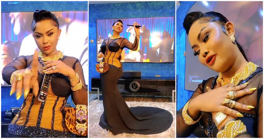 Nana Ama McBrown performs Black Sherif's Kweku The Traveller