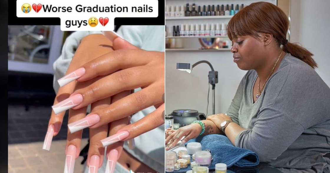 SA graduate gets bad nails for special ceremony