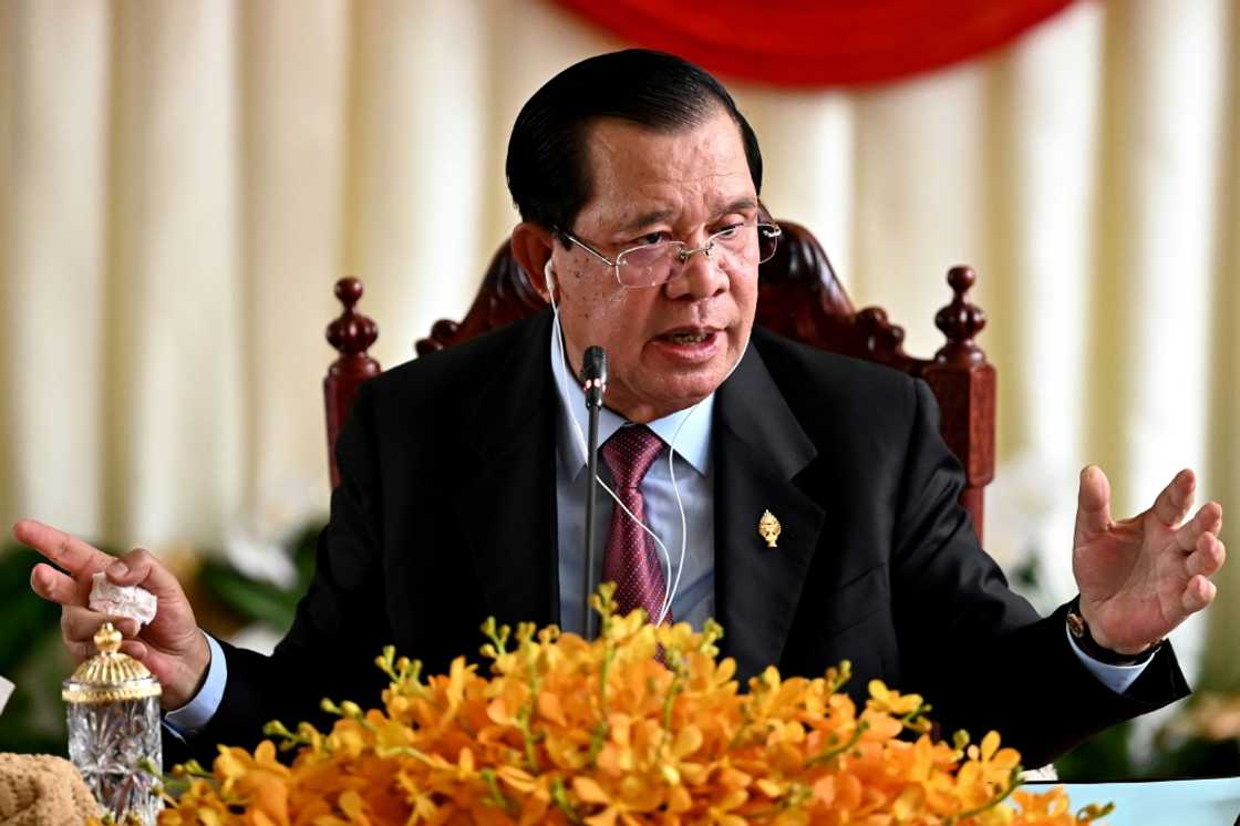 Cambodia's ex-leader Hun Sen returned to Facebook claiming the social media giant "rendered justice" to him by not suspending his account Cambodia's ex-leader Hun Sen returned to Facebook claiming the social media giant "rendered justice" to him by not suspending his account