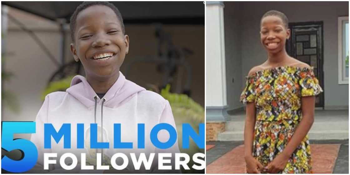 Kid Comedian Emanuella Excited as She Hits 5 Million Followers on Facebook Kid Comedian Emanuella Excited as She Hits 5 Million Followers on Facebook