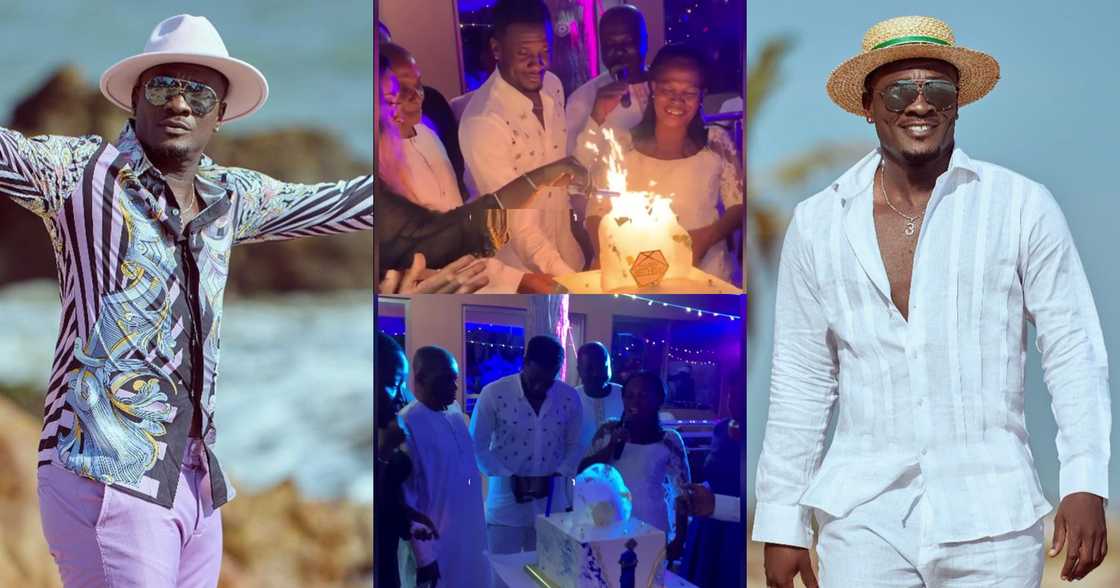 Asamoah Gyan birthday party