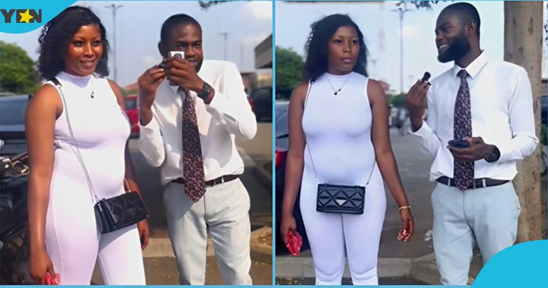 Photo of a Ghanaian lady whose boyfriend claimed to be single during a loyalty test Photo of a Ghanaian lady whose boyfriend claimed to be single during a loyalty test