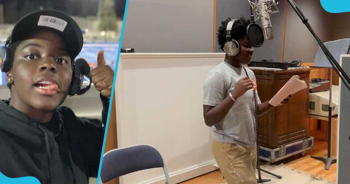 DJ Switch in the studio in America DJ Switch in the studio in America