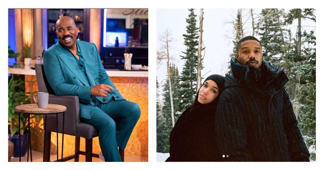 Steve Harvey: "I Can't Find Anything Wrong with my Daughter's Boyfriend Michael B. Jordan" Steve Harvey: "I Can't Find Anything Wrong with my Daughter's Boyfriend Michael B. Jordan"