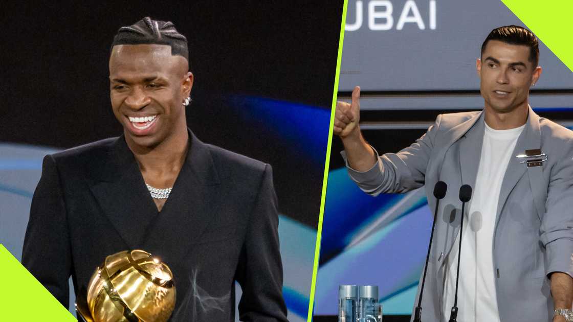 Cristiano Ronaldo claimed Vinicius Junior deserved to have won the 2024 Ballon d'Or prize ahead of Rodri. Cristiano Ronaldo claimed Vinicius Junior deserved to have won the 2024 Ballon d'Or prize ahead of Rodri.