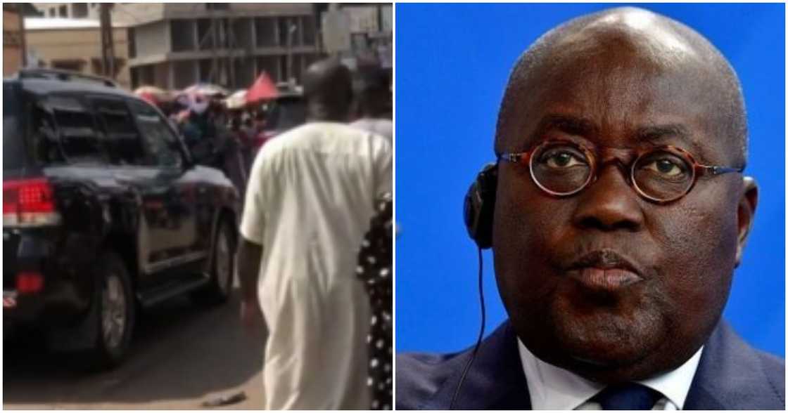 Nana Akufo-Addo convoy Nana Akufo-Addo convoy