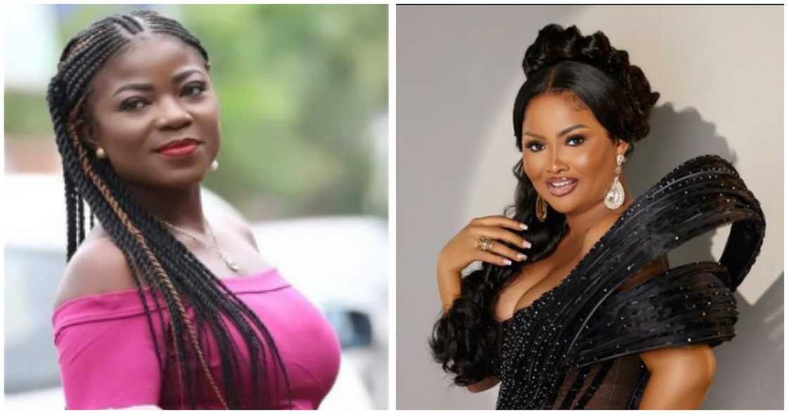 Afia Pokuaa supports Nana Ama McBrown