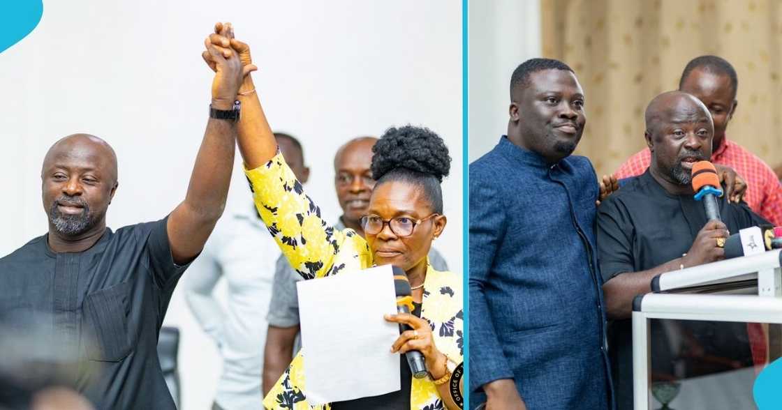 Richard Ofori-Agyemang Boadi, KMA boss, Kumasi Mayor, market women, traders. Richard Ofori-Agyemang Boadi, KMA boss, Kumasi Mayor, market women, traders.