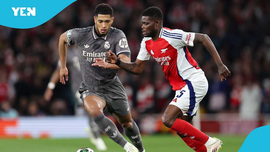 Real Madrid, Jude Bellingham, Thomas Partey, Arsenal, Champions League Real Madrid, Jude Bellingham, Thomas Partey, Arsenal, Champions League