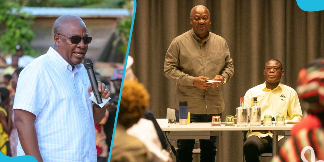 The National Democratic Congress flagbearer, John Mahama The National Democratic Congress flagbearer, John Mahama