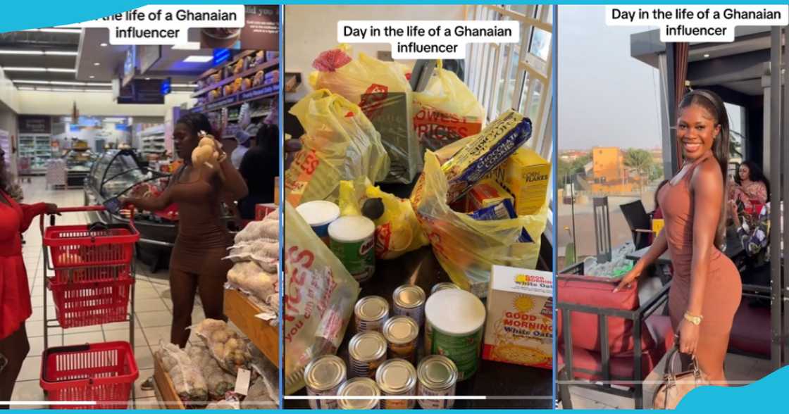 Ghanaian influencer goes shopping Ghanaian influencer goes shopping