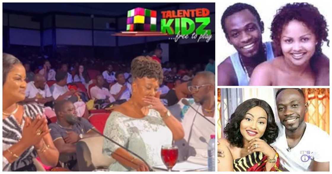 Nana Ama McBrown and Okyeame Kwame storm Talented Kidz final, causes stir Nana Ama McBrown and Okyeame Kwame storm Talented Kidz final, causes stir