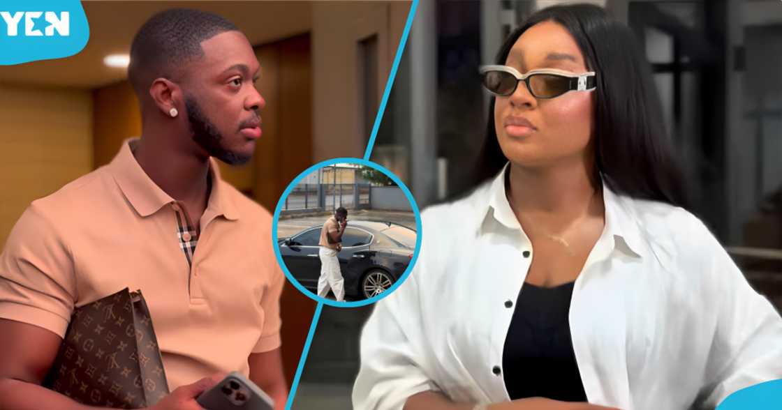 Jackie Appiah, Damien Agyemang, Jackie Appiah's Son, Maserati Ghibli, Luxury Cars, Champagne Moments Party, Accra Jackie Appiah, Damien Agyemang, Jackie Appiah's Son, Maserati Ghibli, Luxury Cars, Champagne Moments Party, Accra