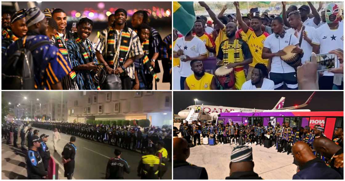 Black Stars arrive in Qatar to rousing welcome Black Stars arrive in Qatar to rousing welcome