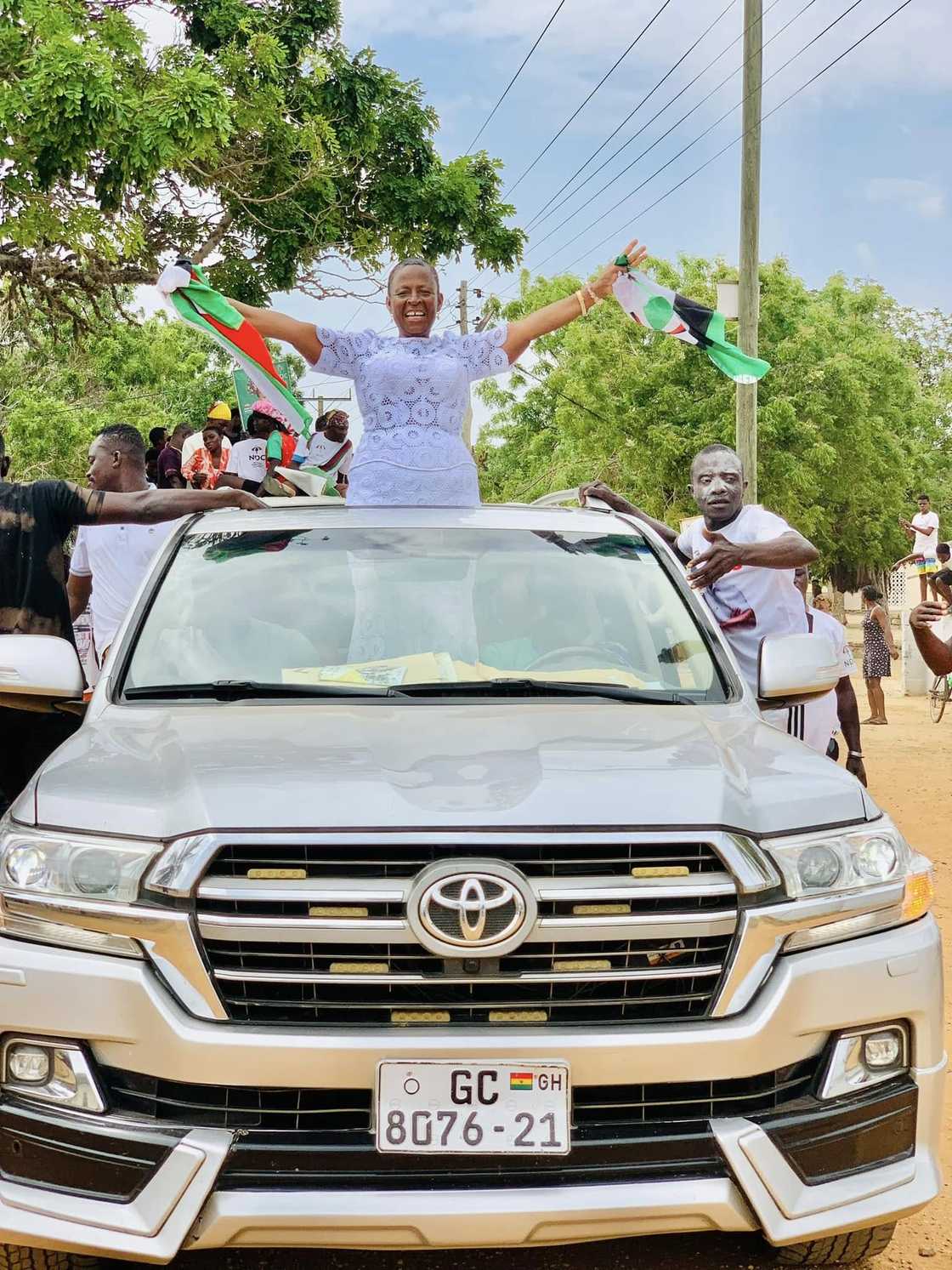 Honourable Comfort Doyoe Cudjoe, Parliament, General elections, Ada MP, Chocolate, NDC Honourable Comfort Doyoe Cudjoe, Parliament, General elections, Ada MP, Chocolate, NDC