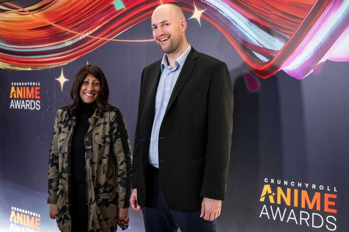 Crunchyroll executives Gita Rebbapragada (L) and COO Brady McCollum Crunchyroll executives Gita Rebbapragada (L) and COO Brady McCollum