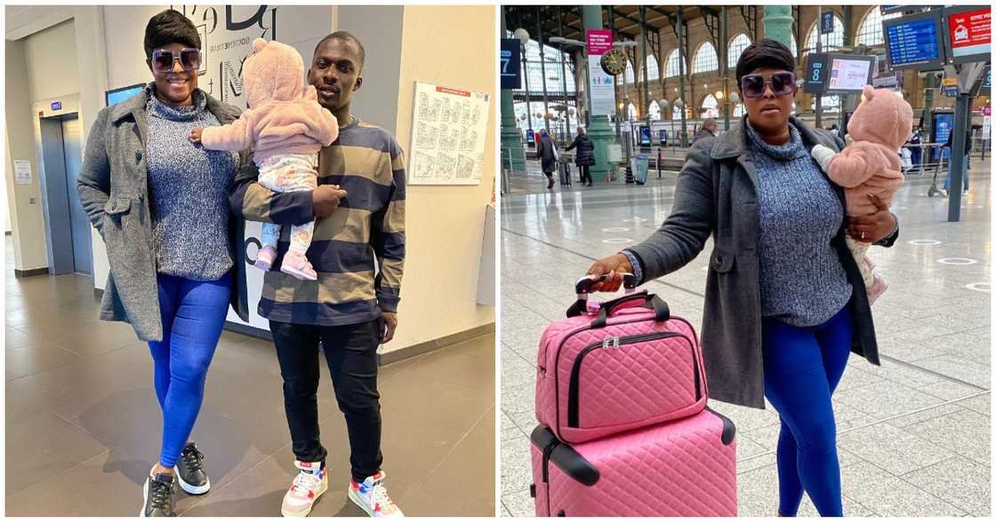 Zionfelix, Minalyn Touch And Their Daughter Zionfelix, Minalyn Touch And Their Daughter