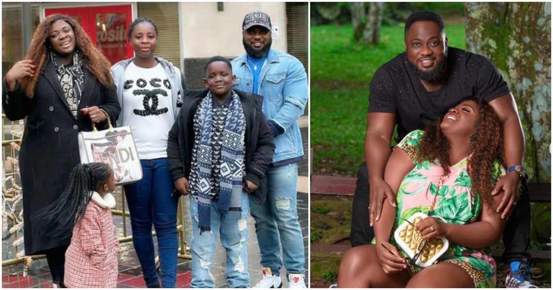 Tracey Boakye shares family photos.