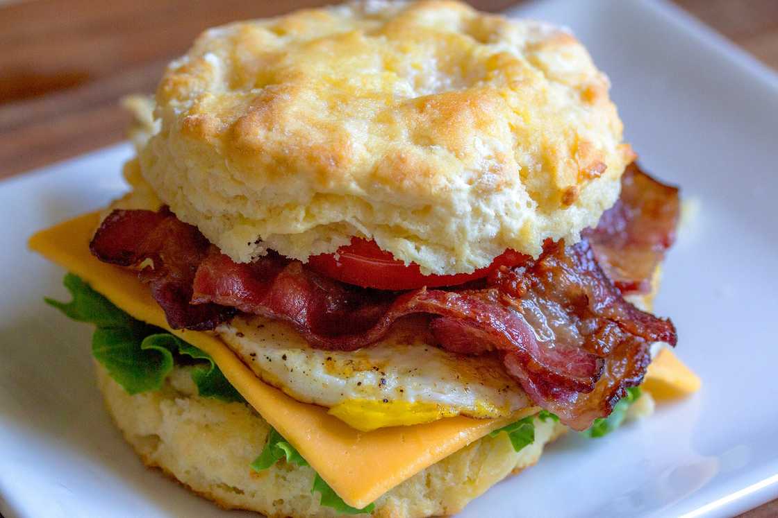 Breakfast sandwich Breakfast sandwich