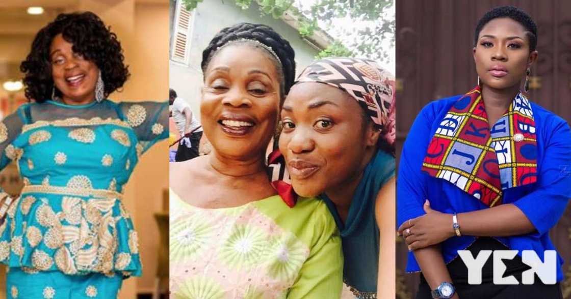 Maame Dokono: Emelia Brobbey celebrates Grace Omaboe on her 74th birthday (photo)