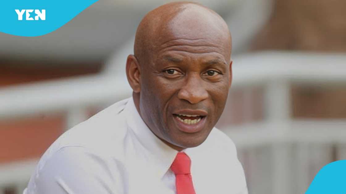 Dr. Prosper Narteh Ogum was shown the exit door after Kotoko's loss to Nations FC. Dr. Prosper Narteh Ogum was shown the exit door after Kotoko's loss to Nations FC.