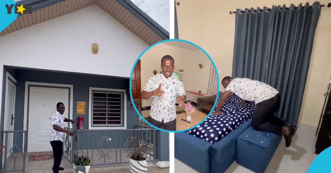 Ghanaian blogger Zionfelix shows off his new house