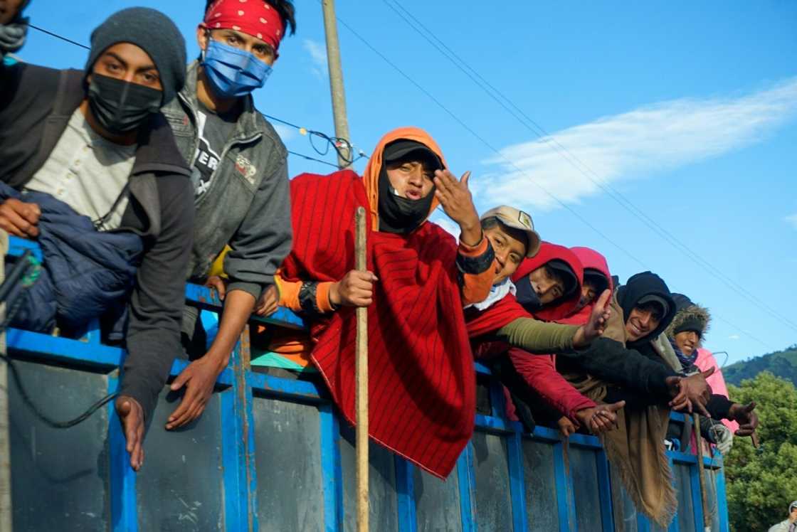 Indigenous people comprise more than a million of Ecuador's 17.7 million inhabitants Indigenous people comprise more than a million of Ecuador's 17.7 million inhabitants