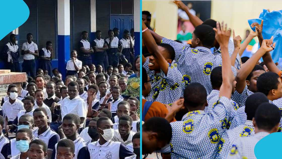 St Thomas Aquinas SHS, Labone SHS, Senior High Schools in Ghana, Truancy, Ghana police, Students arrested, Free SHS. St Thomas Aquinas SHS, Labone SHS, Senior High Schools in Ghana, Truancy, Ghana police, Students arrested, Free SHS.