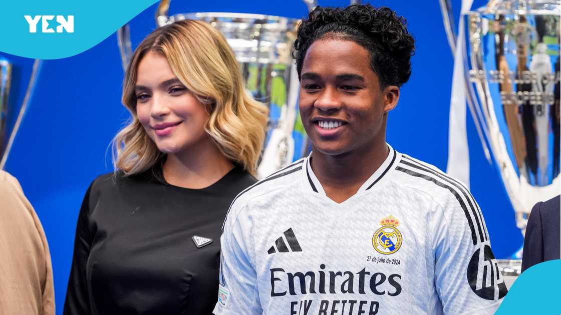 Gabriely Miranda and Endrick announced their marriage on Instagram last year. Gabriely Miranda and Endrick announced their marriage on Instagram last year.