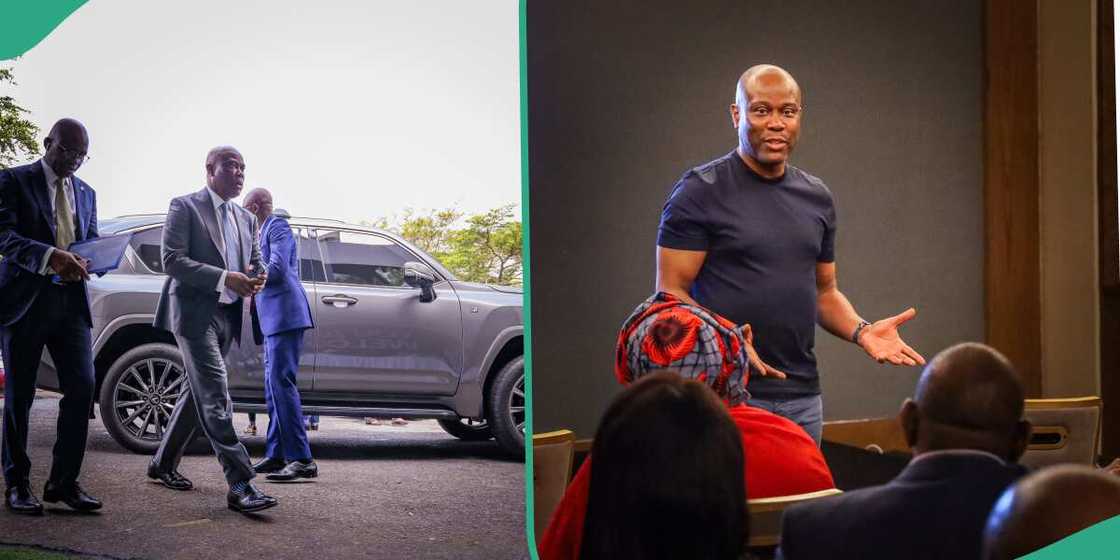 Video of Herbert Wigwe chatting sweetly with school kids makes many emotional Video of Herbert Wigwe chatting sweetly with school kids makes many emotional