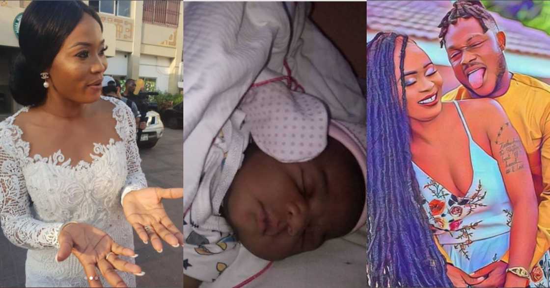 Keche Andrew's Wife Excited over baby girl Named After her; fans Congratulate her Keche Andrew's Wife Excited over baby girl Named After her; fans Congratulate her