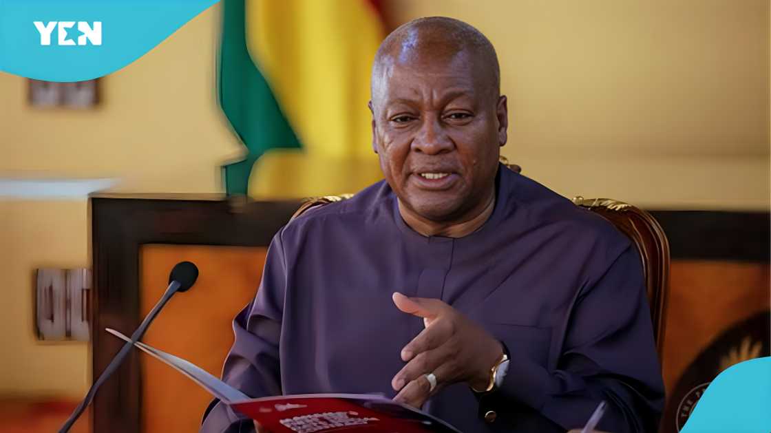 Ghana border security meeting, Jubilee House meeting, John Dramani Mahama, Sammi Awuku, Ghana port security, French customs drug seizure, Ghana-shipped container, Ghana Immigration Service, Ghana border control, national security