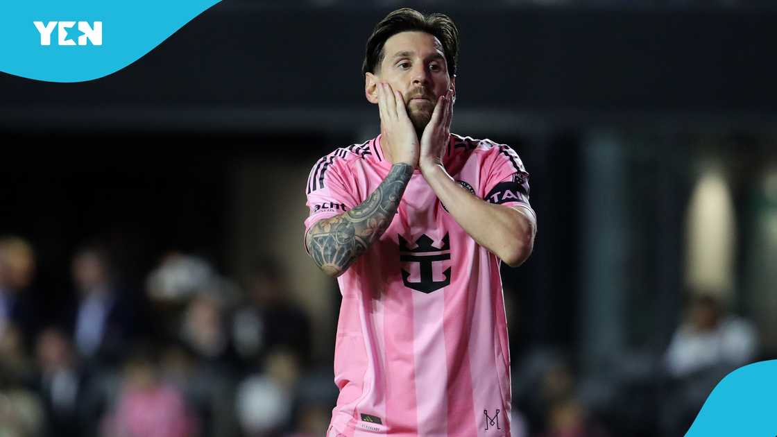 Lionel Messi has been fined for violating a policy in the MLS. Lionel Messi has been fined for violating a policy in the MLS.