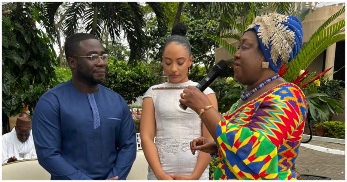 Political Marriage: Freddie Blay's son marries Betty Mould Iddrisu's niece in a private ceremony.