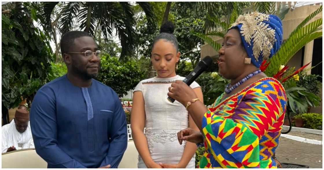 Political Marriage: Freddie Blay's son marries Betty Mould Iddrisu's niece in a private ceremony. Political Marriage: Freddie Blay's son marries Betty Mould Iddrisu's niece in a private ceremony.