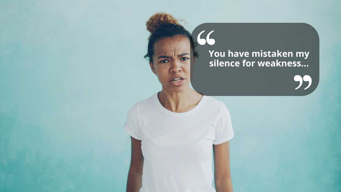 A furious woman A furious woman