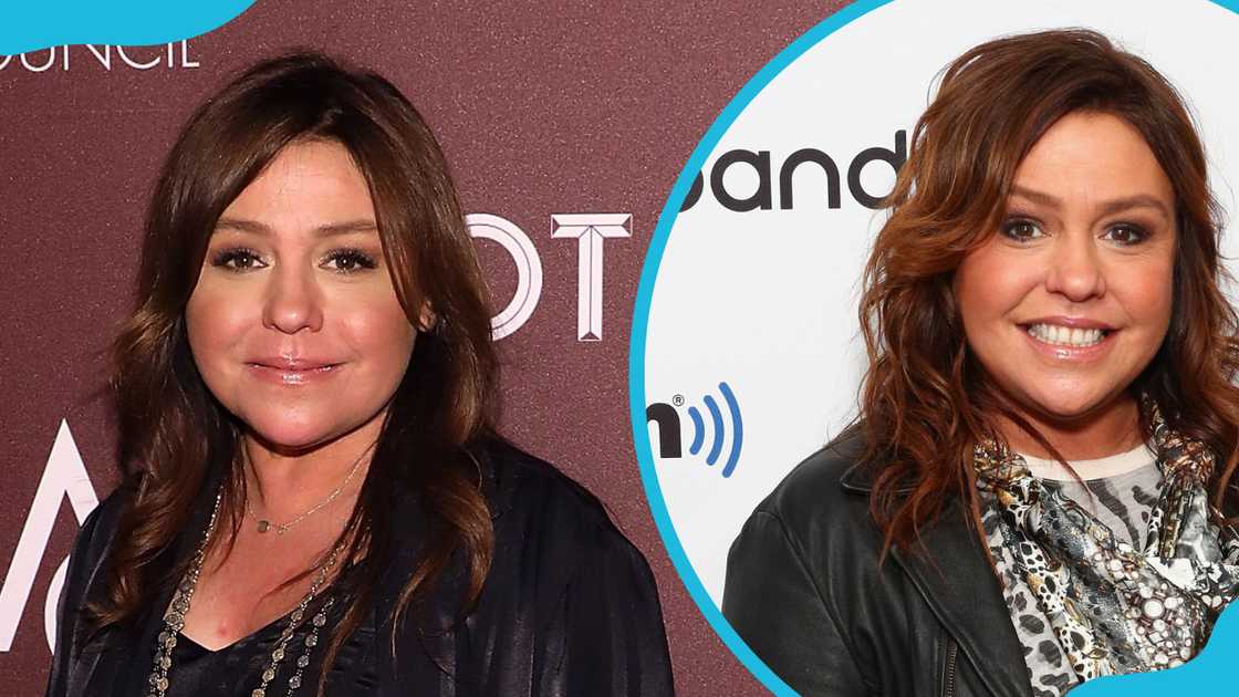 Rachael Ray attends the 23rd Annual ACE Awards (L). Ray visits the SiriusXM Studios (R) Rachael Ray attends the 23rd Annual ACE Awards (L). Ray visits the SiriusXM Studios (R)