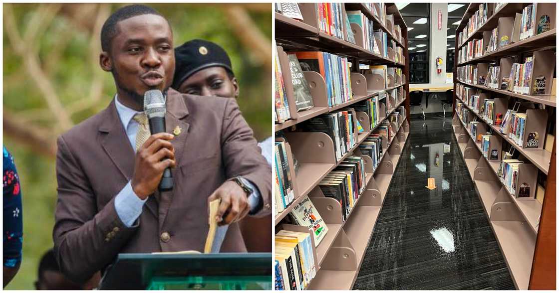 The Kwame Nkrumah University of Science and Technology has announced the construction of a library fully fitted with shower services to enable students bath before lectures The Kwame Nkrumah University of Science and Technology has announced the construction of a library fully fitted with shower services to enable students bath before lectures