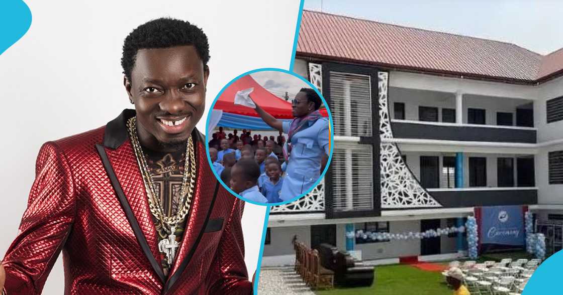 Michael Blackson says the school is his biggest accomplishments Michael Blackson says the school is his biggest accomplishments
