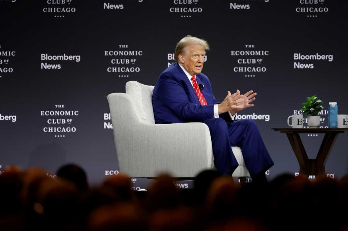 Republican presidential candidate Donald Trump pushed back at arguments that tariffs would hike costs for consumers