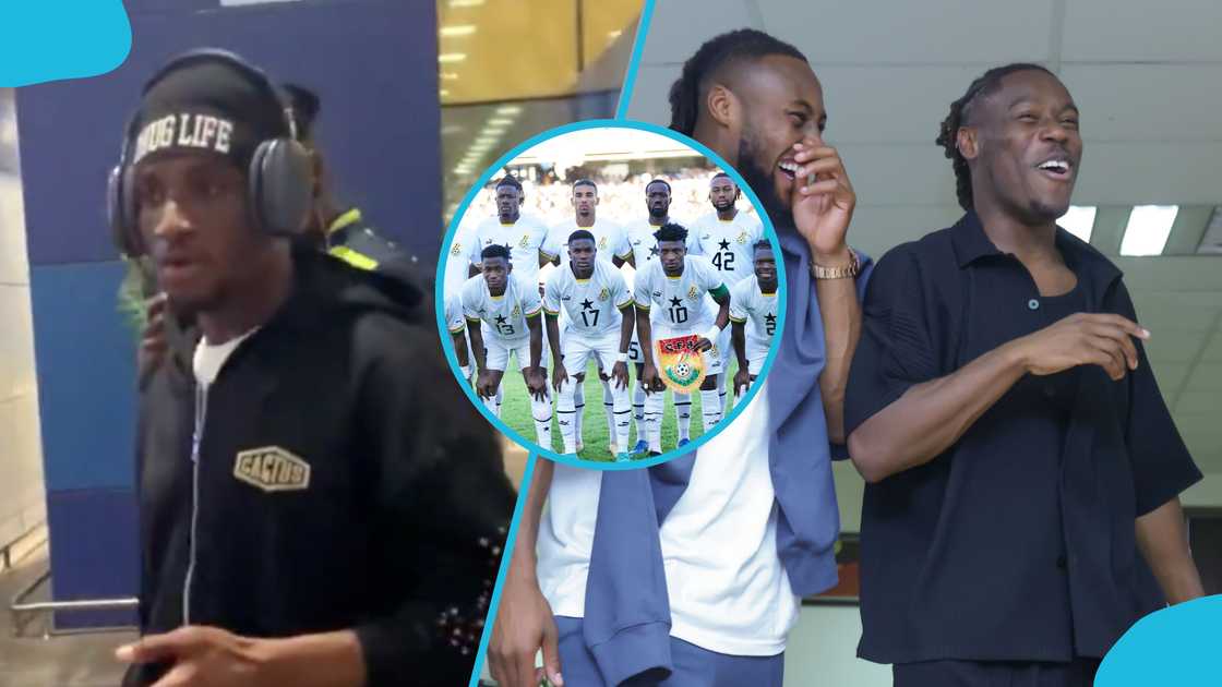 Mohammed Kudus and Antoine Semenyo have arrived for Ghana's World Cup qualifiers against Chad and Madagascar. Mohammed Kudus and Antoine Semenyo have arrived for Ghana's World Cup qualifiers against Chad and Madagascar.