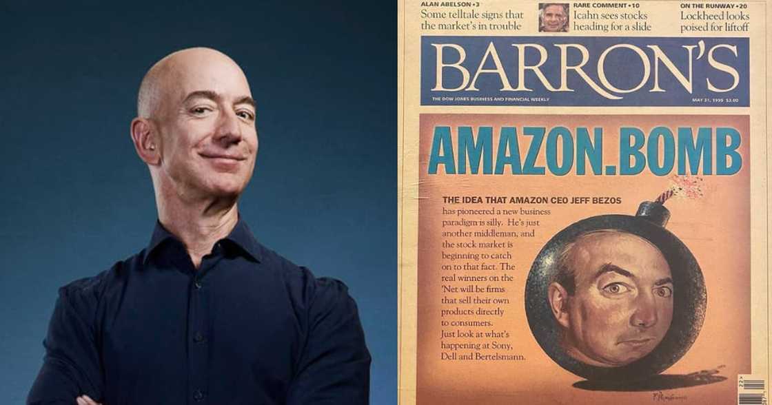 Jeff Bezos posted an article spelling doom for Amazon. Jeff Bezos posted an article spelling doom for Amazon.