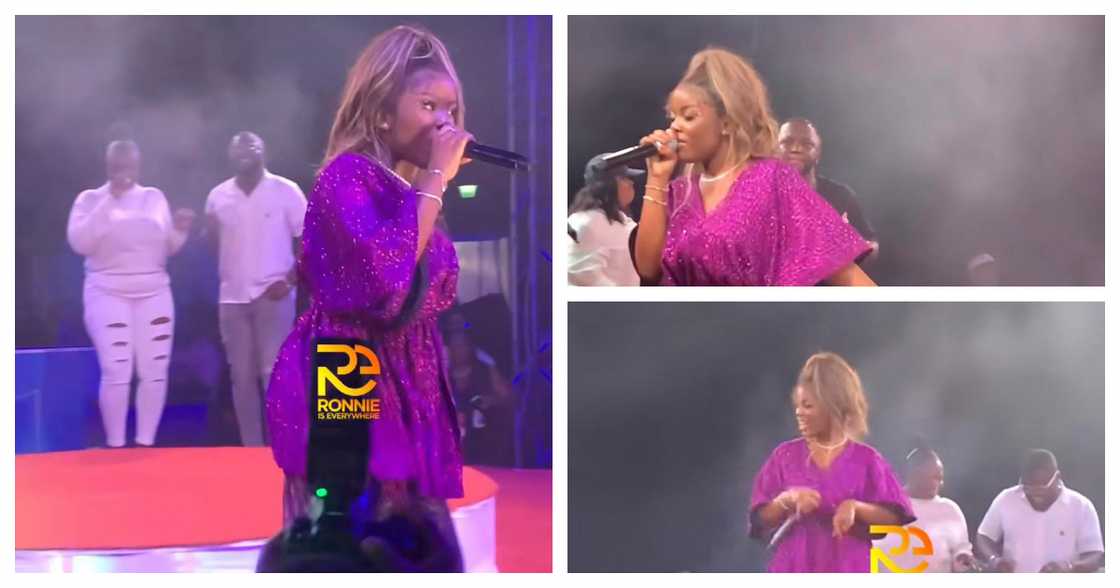 Ghanaian Musician Gyakie Slays Decently In Oversized Outfits; Netizens Criticize At Her Stylist Ghanaian Musician Gyakie Slays Decently In Oversized Outfits; Netizens Criticize At Her Stylist