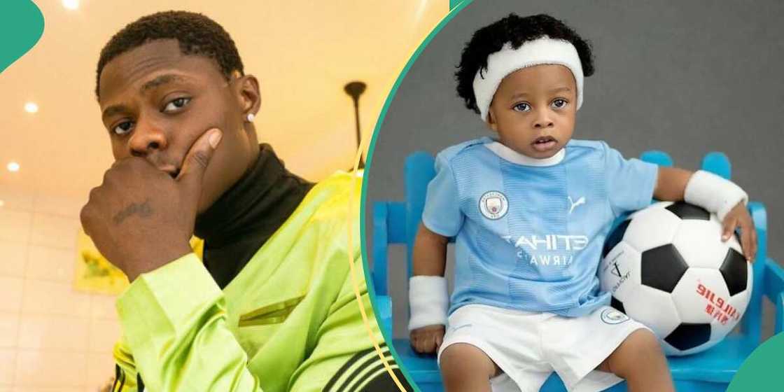 Mohbad's son Liam celebrates first birthday. Mohbad's son Liam celebrates first birthday.