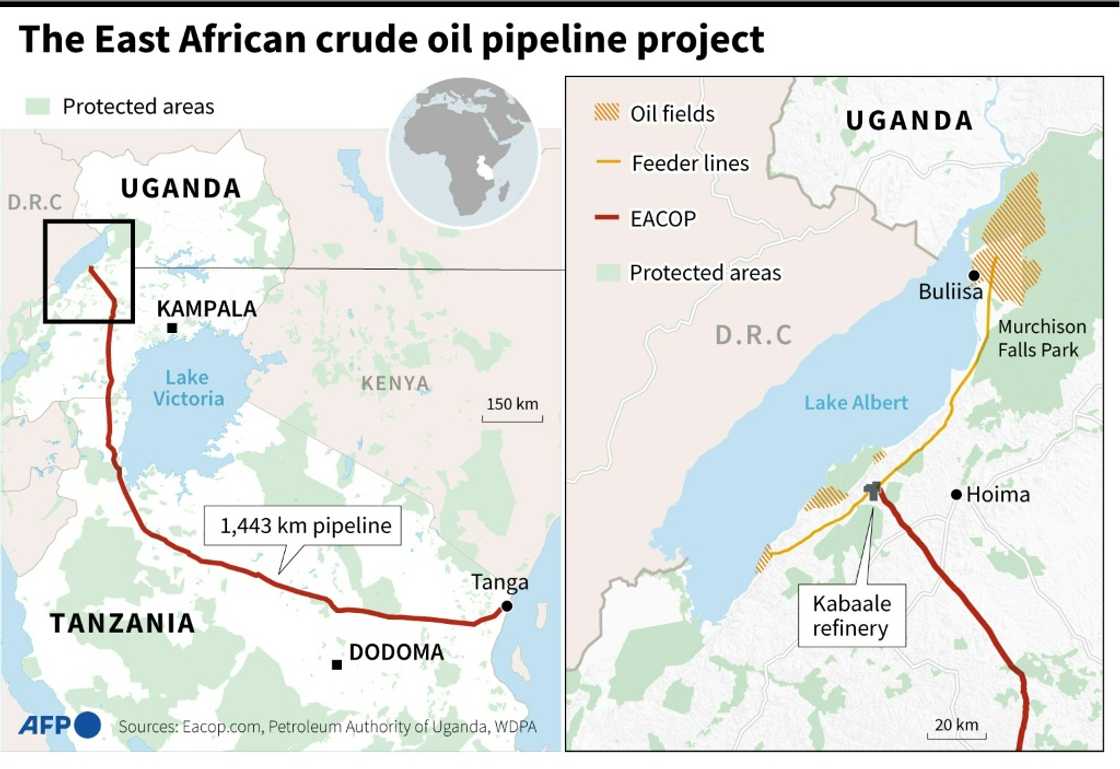 The East African crude oil pipeline project The East African crude oil pipeline project