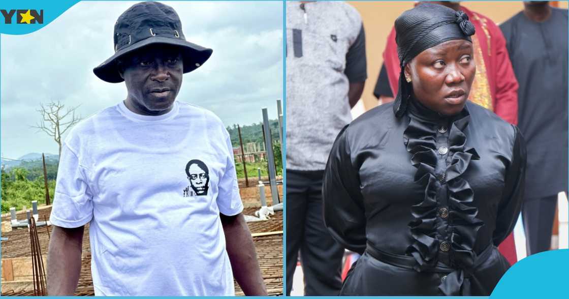 Photo of Media General journalist, Captain Smart and Afia Pokua. Photo of Media General journalist, Captain Smart and Afia Pokua.