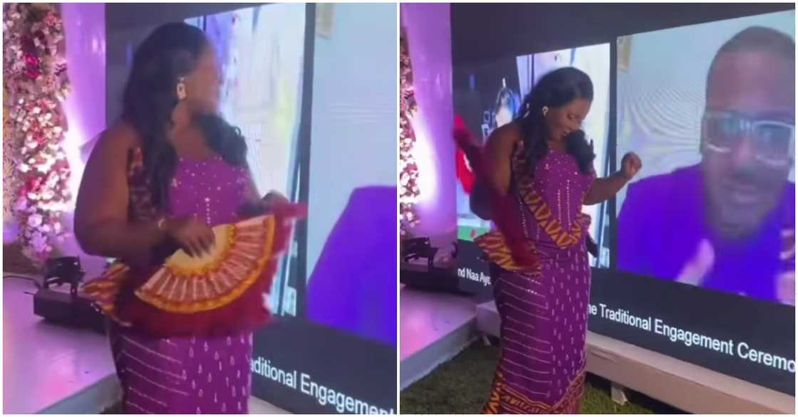 Photo of Ghanaian couple during their Zoom meeting Photo of Ghanaian couple during their Zoom meeting