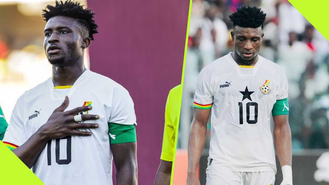 Mohammed Kudus donned the No.10 shirt against Sudan in the doubleheader against Sudan last month. Mohammed Kudus donned the No.10 shirt against Sudan in the doubleheader against Sudan last month.